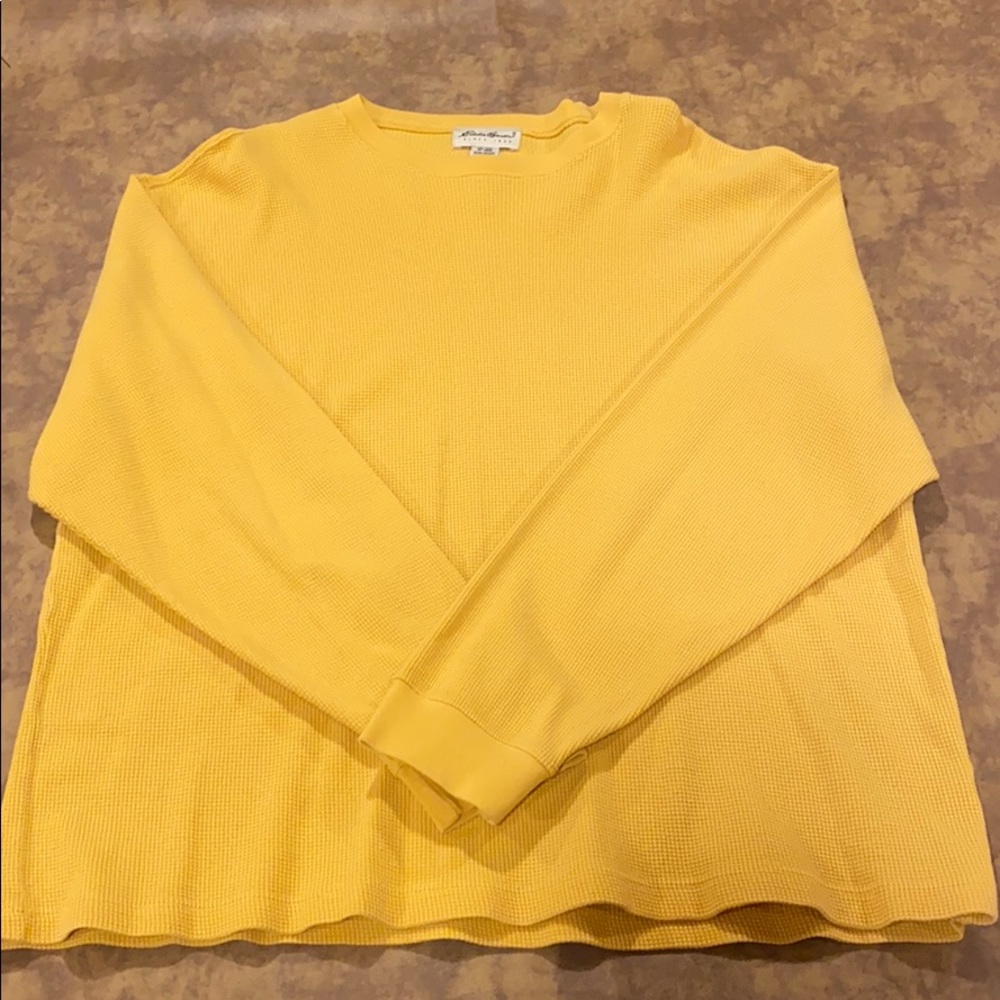 Eddie Bauer Cotton Pull Over Thermal Shirt